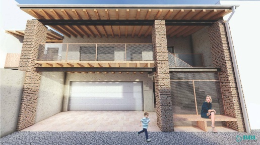 Foto Casa indipendente in via damiano chiesa, Bottanuco di 317 m²