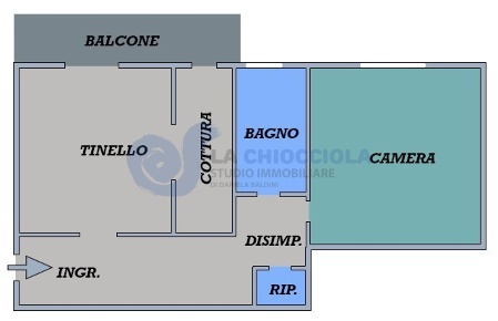 Foto Appartamento a Bologna Costa di 55 m² con 2 locali in affitto