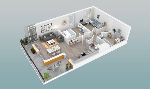 Foto Appartamento a Fermo di 104 m² con 5 locali in vendita