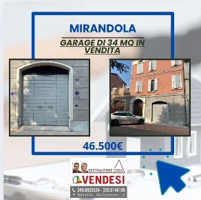 Foto Box in VIA FRANCESCO MONTANARI 52, Mirandola Centro di 31 m²