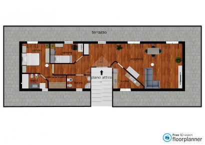 Foto Attico in Via Pio IX, Roma Boccea di 102 m² con 3 locali in vendita