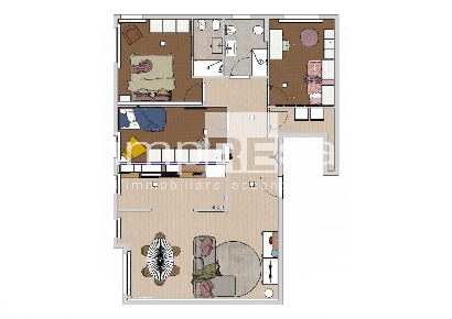 Foto Appartamento in Viale Montegrappa, Treviso Eden - Tribunale di 125 m²