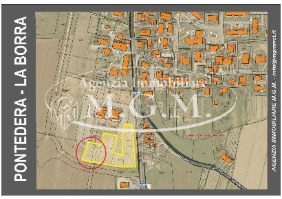 Foto Terreno residenziale a Pontedera Santa Lucia, La Borra di 1145 m²