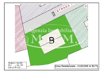 Foto Terreno residenziale a Buti Cascine La Croce di 625 m² in vendita