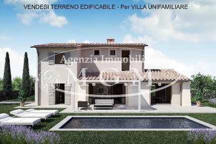 Foto Terreno residenziale a Buti Cascine La Croce di 731 m² in vendita