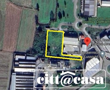 Foto Terreno industriale in Via Martiri delle foibe, Crescentino di 3351 m²
