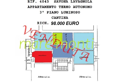 Foto Appartamento in via santuario 8, Savona di 99 m² con 4 locali