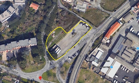 Foto Terreno industriale in Via Fratelli Grondona 2, Savona di 3500 m²