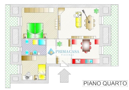 Foto Appartamento in via el greco 18, Casalpusterlengo Centro di 80 m²