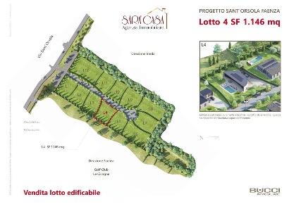 Foto Terreno edificabile in VIA SANT'ORSOLA, Faenza di 1146 m² in vendita