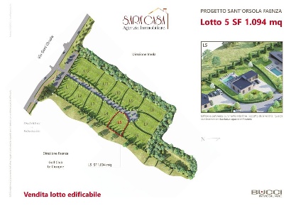 Foto Terreno edificabile in VIA SANT'ORSOLA, Faenza di 1094 m² in vendita