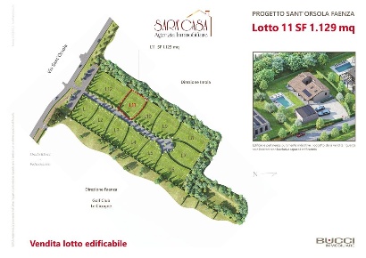 Foto Terreno edificabile in VIA SANT'ORSOLA, Faenza di 1497 m² in vendita