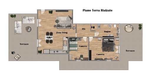 Foto Appartamento a Fermo di 75 m² con 4 locali in vendita