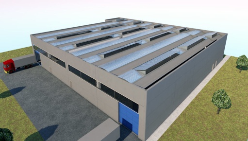 Foto Capannone industriale a Pistoia Centro di 1000 m² con 1 locali