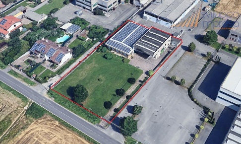 Foto Capannone industriale in via Eugenio Curiel, Mezzago Centro di 1450 m²