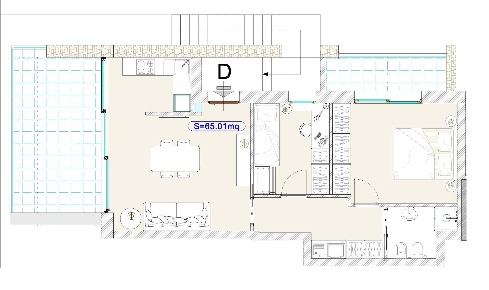 Foto Appartamento a Fermo di 65 m² con 4 locali in vendita