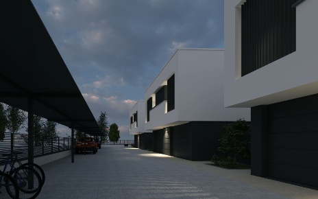 Foto Villa a schiera a Modena Sacca - Stazione di 213 m² con 6 locali