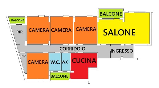 Foto Appartamento a Benevento Rione Libertà di 210 m² con 5 locali