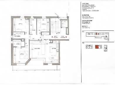 Foto Appartamento in Via Piemonte SNC, Cusano Milanino di 141 m² in vendita