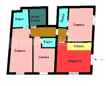 Foto Appartamento a Pisa San Giusto - Aeroporto di 85 m² con 4 locali