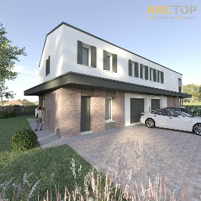 Foto Villa bifamiliare in Via Casarini 55, Noale di 120 m² con 7 locali
