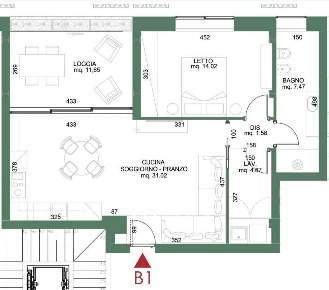 Foto Appartamento in via benedetto croce 7, Cesena Centro Urbano di 85 m²