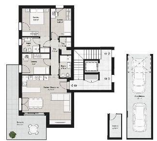 Foto Attico in Via Cà Brusà, Cavaion Veronese Cavajon Veronese di 123 m²