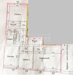 Foto Appartamento a Pisa Santa Maria di 130 m² con 5 locali in vendita