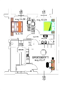 Foto Appartamento a Poggibonsi Centro di 73 m² con 3 locali in vendita
