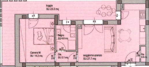 Foto Appartamento a Pisa Porta Nuova - Ingegneria di 60 m² con 2 locali