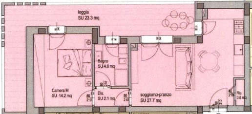 Foto Appartamento a Pisa Porta Nuova - Ingegneria di 60 m² con 2 locali