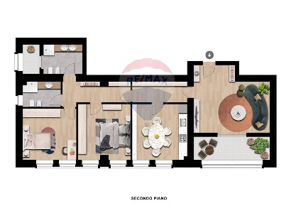 Foto Appartamento in Via dell'Ospedale, Foligno Centro Storico di 138 m²