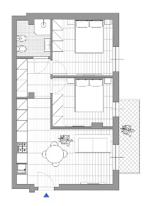 Foto Appartamento a Firenze Novoli di 60 m² con 3 locali in vendita