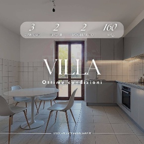 Foto Villa a schiera in Via Merici, Chiari Centro di 160 m² con 4 locali
