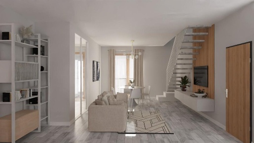Foto Appartamento in Via Valdambrini 5, Caluso di 142 m² con 4 locali
