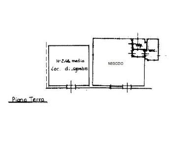 Foto Negozio a Empoli di 55 m² con 2 locali in vendita