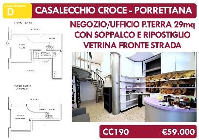 Foto Negozio in Porrettana, Casalecchio di Reno Centro, Garibaldi di 29 m²