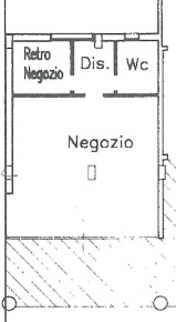Foto Negozio a Ravenna Alberti - Galilei di 60 m² con 1 locali in vendita