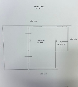 Foto Locale commerciale in Via degli Arciglioni, Sabaudia Centro di 73 m²