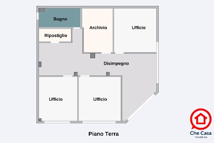 Foto Ufficio in Via Cesare Battisti 92, Cesena Centro Urbano di 97 m²