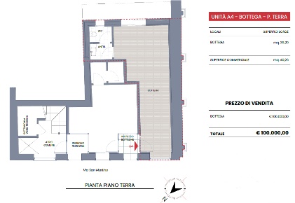 Foto Locale commerciale in Via Venezia 15, Chiampo Centro di 40 m²