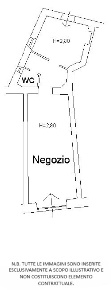 Foto Locale commerciale in Piazza San Giorgio 37, Sarzana di 45 m²