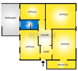 Foto Locale commerciale in Via Nino Bixio, Altamura di 108 m² con 4 locali