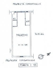 Foto Magazzino a Castelnuovo Magra di 79 m² con 1 locali in vendita