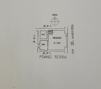 Foto Locale commerciale in VIA IV NOVEMBRE 11, Borgosatollo Centro di 38 m²