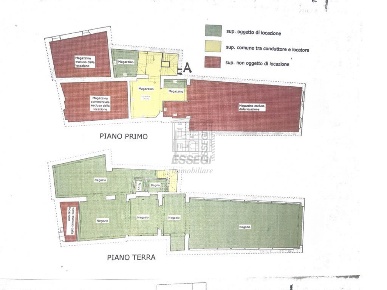 Foto Locale commerciale in Piazza Napoleone, Lucca di 200 m² con 2 locali