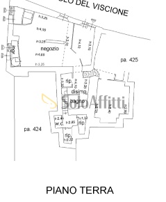 Foto Locale commerciale in Via di Calzoleria, Siena Provenzano di 140 m²