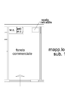 Foto Negozio a Sarzana di 77 m² con 1 locali in vendita