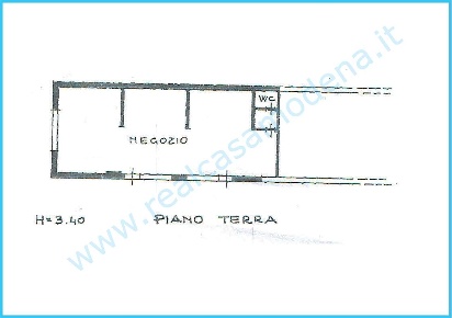 Foto Negozio in via poletti, Modena Crocetta di 85 m² con 3 locali