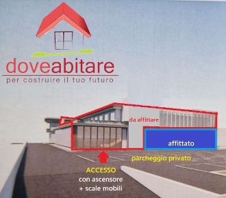 Foto Negozio in VIA LEQUIO 46, Pinerolo Centro di 700 m² con 1 locali